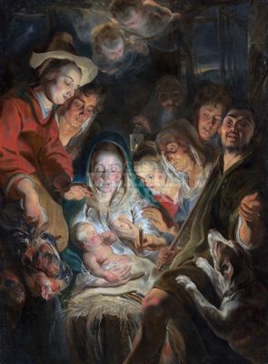 The Adoration of the Shepherds - Yönhimmennäinen Jumalanpalvelus ja Kuvaileva Ihme!