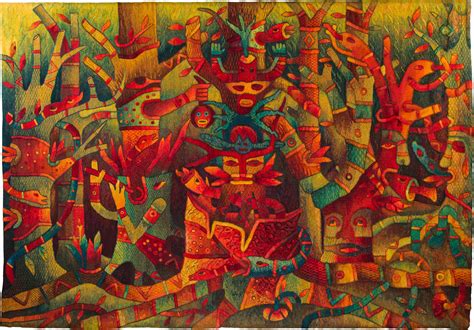  Quetzalcoatl's Embrace: A Journey Through Pre-Columbian Symbolism and Vivid Hues!