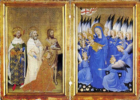  The Wilton Diptych - Kultaisessa loistessa ja herttaisessa meditatiivisessa kuvasarjassa!